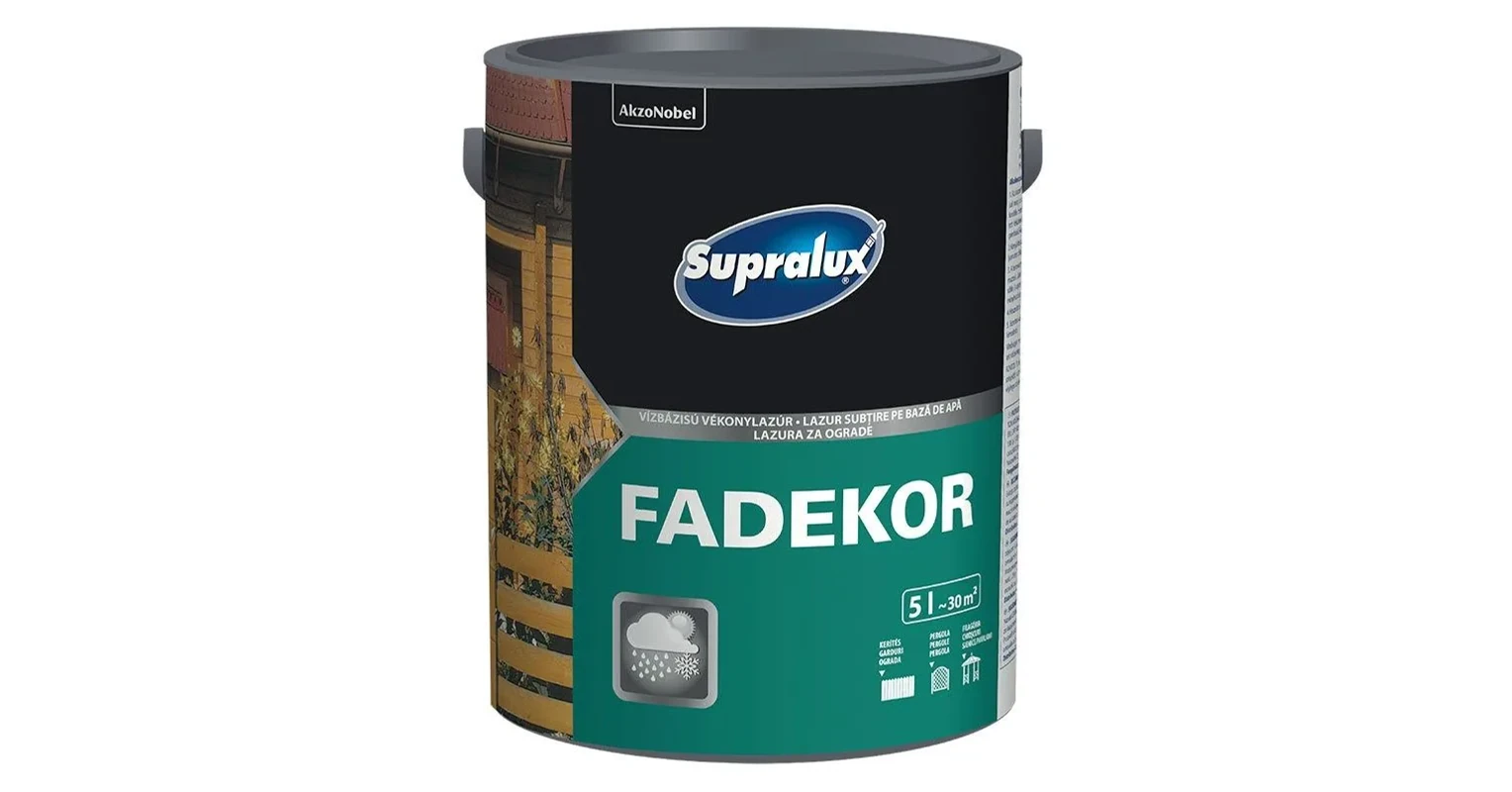 Supralux Supralux Fadekor 5 L Teak -Akzo - Festékbolt és építőanyag ...