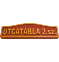 Utcatábla, Kérgesítettített - STRT2