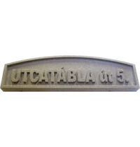 Utcatábla, Kérgesítettített - STRT5