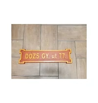 Utcatábla, fahatású - STRT6