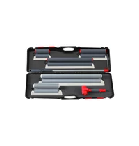 L' Parfait Finish lepke szett, 0.4 és 0.25mm pengés, 7 részes /18-30-50cm 0.4mm; 30-65cm 0.25mm pengés lehúzó, fogadó adatper és 2x0.7 teleszkópos hosszabító/