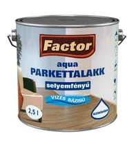 Parkettalakk magasfényű 2,5 l FACTOR Aqua