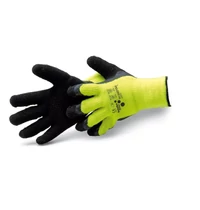 Schuller Cérnakesztyű Workstar Winter, zöld, béléssel, varrásmentes