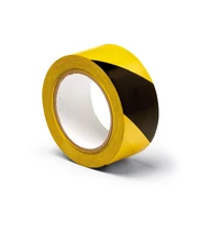 Schuller Veszélyt jelző szalag 33M/5CM Warning Tape, sárga/fekete, öntapadó, 44980