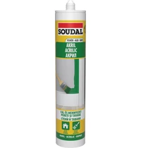 Soudal Akril Festhető Tömítő Fehér 280 ML