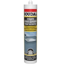 Soudal Bitumenes Zsindelyragasztó Fekete 280 ML