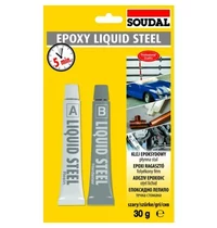 Soudal Epoxy Liquid Steel Speciális Kontaktragasztó /2X15 Ml/ 30 Ml