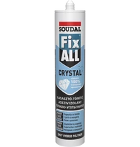Soudal Fix All Crystal Tömítő-Ragasztó Víztiszta 290 ML