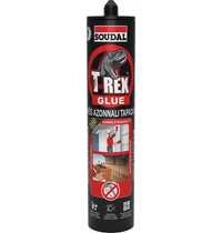 Soudal T-Rex /Piros/ Azonnali Rögzítő Szerelőragasztó 380 G