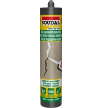 Soudal Akril Vakolatjavító Struktúrált, Festhető Tömítő Fehér 280 ML