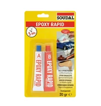 Soudal Epoxy Rapid 2K Transzparens 20 G /2X10 G/