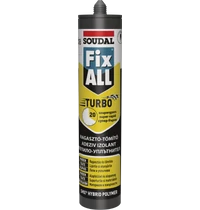 Soudal Fix All Turbo Gyorskötésű Tömítő-Ragasztó Fehér 290 ML