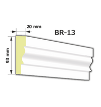Ékkő rászabott BR-13