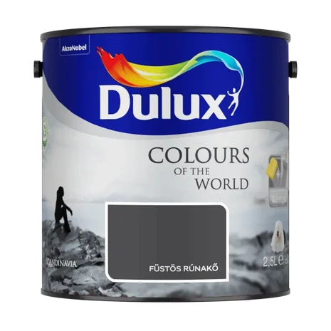 Dulux A Nagyvilág Színei Beltéri Falfesték 2,5 L Füstös rúnakő