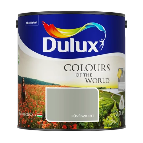 Dulux A Nagyvilág Színei Beltéri Falfesték 2,5 L Füvészkert