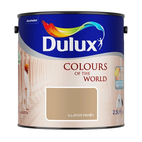 Dulux A Nagyvilág Színei Beltéri Falfesték 2,5 L Illatos fahéj