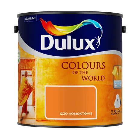 Dulux A Nagyvilág Színei Beltéri Falfesték 2,5 L Izzó homoktövis