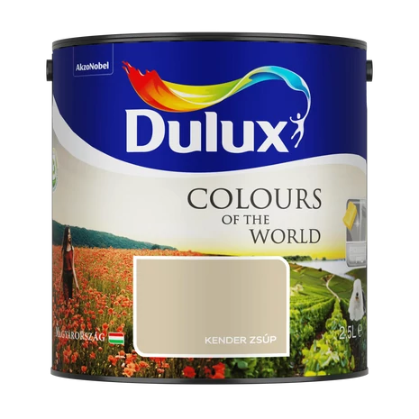Dulux A Nagyvilág Színei Beltéri Falfesték 2,5 L Kener Zsúp