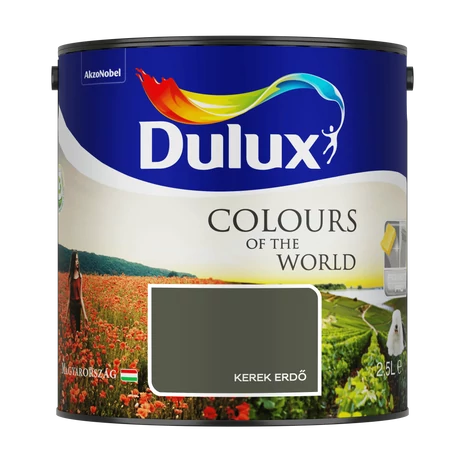 Dulux A Nagyvilág Színei Beltéri Falfesték 2,5 L Kerek Erdő