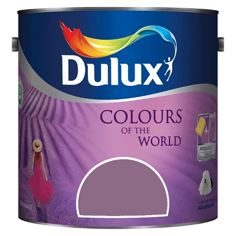Dulux A Nagyvilág Színei Beltéri Falfesték 2,5 L Levendula völgy