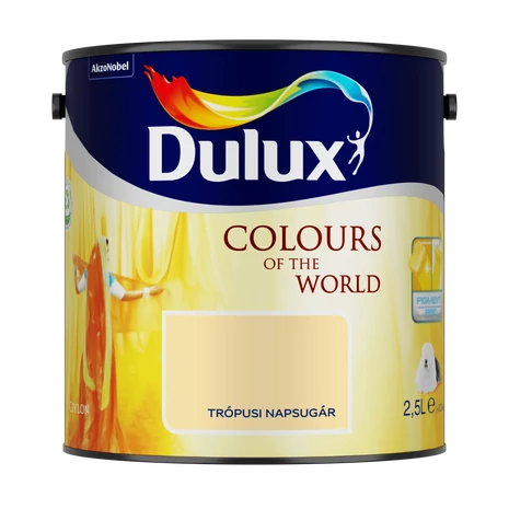 Dulux A Nagyvilág Színei Beltéri Falfesték 2,5 L Trópusi napsugár