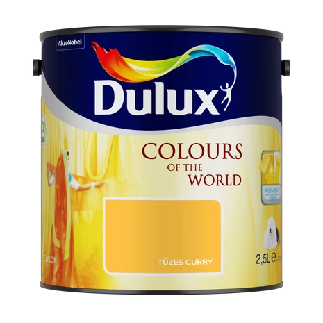 Dulux A Nagyvilág Színei Beltéri Falfesték 2,5 L Tüzes curry