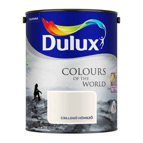 Dulux A Nagyvilág Színei Beltéri Falfesték 5 L Csillogó hómező