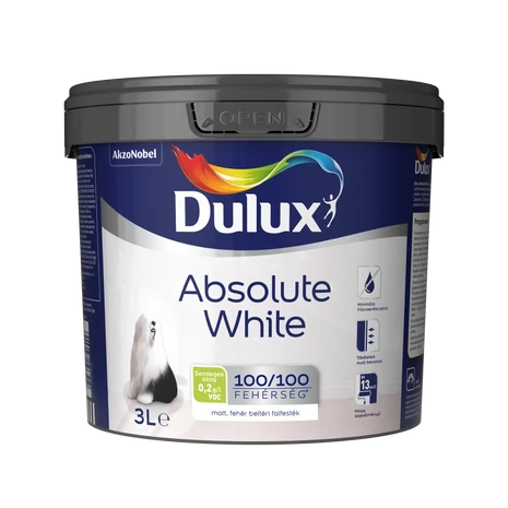 Dulux Absolute White Beltéri Falfesték