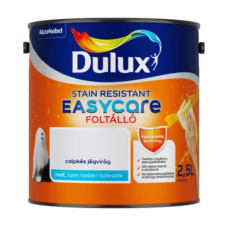 Dulux EasyCare Víztaszító Beltéri Falfesték 2,5 L Csipkés jégvirág