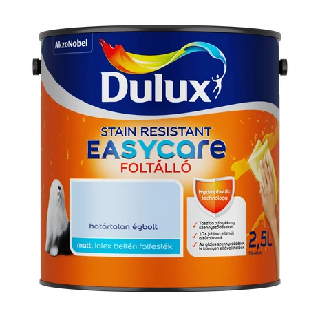Dulux EasyCare Víztaszító Beltéri Falfesték 2,5 L Határtalan égbolt