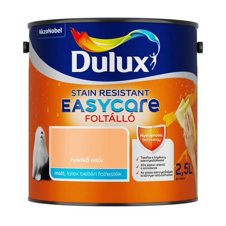 Dulux EasyCare Víztaszító Beltéri Falfesték 2,5 L Holdkő oltár
