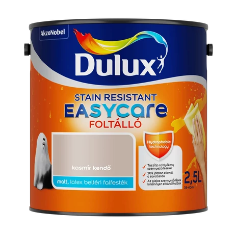 Dulux EasyCare Víztaszító Beltéri Falfesték 2,5 L Kasmír kendő