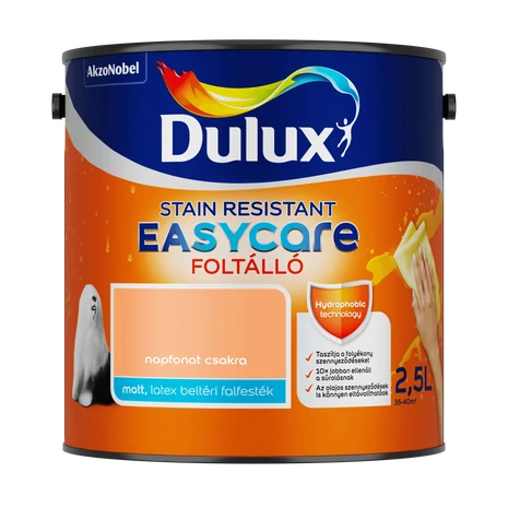 Dulux EasyCare Víztaszító Beltéri Falfesték 2,5 L Napfonat csakra
