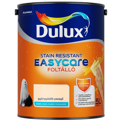 Dulux EasyCare Víztaszító Beltéri Falfesték 5 L Gyöngyöző pezsgő