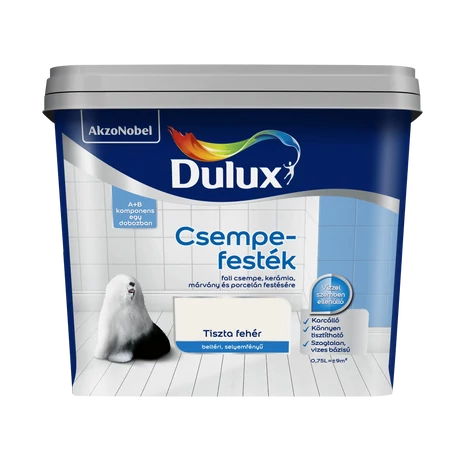 Dulux Simply Refresh Csempefesték 0,75 L Tiszta fehér