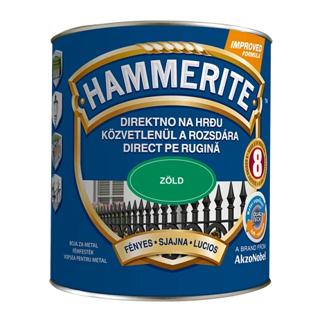 Hammerite Fényes 2,5 L Zöld