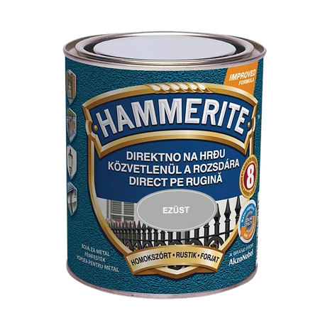 Hammerite Homokszórt 0,75 L Ezüst