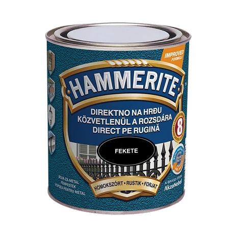 Hammerite Homokszórt 0,75 L Fekete