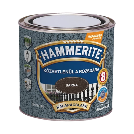 Hammerite Kalapácslakk 0,25 L Barna