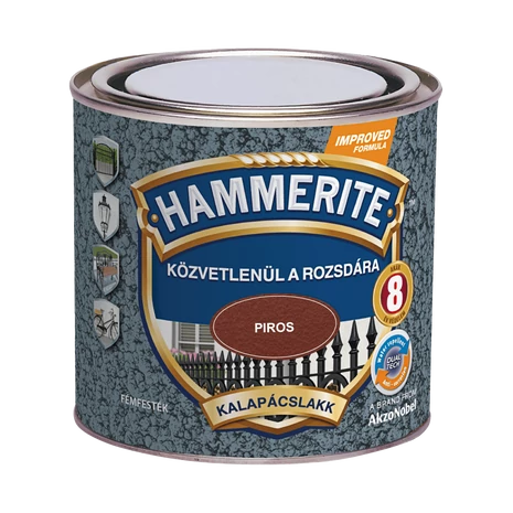 Hammerite Kalapácslakk 0,25 L Piros
