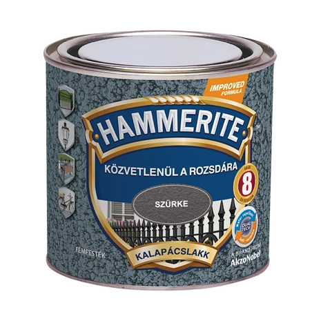 Hammerite Kalapácslakk 0,25 L Szürke