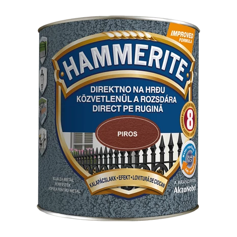 Hammerite Kalapácslakk 2,5 L Piros