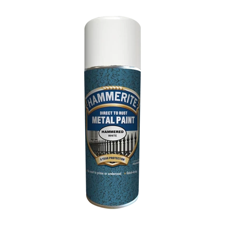 Hammerite Spray 400 ML Kalapácslakk Fehér