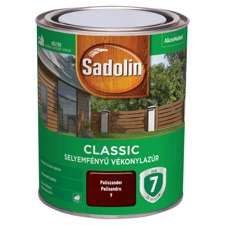 Sadolin Classic Vékonylazúr 0,75 L Paliszander