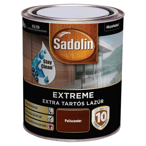 Sadolin Extreme Vastaglazúr 0,7 L Paliszander