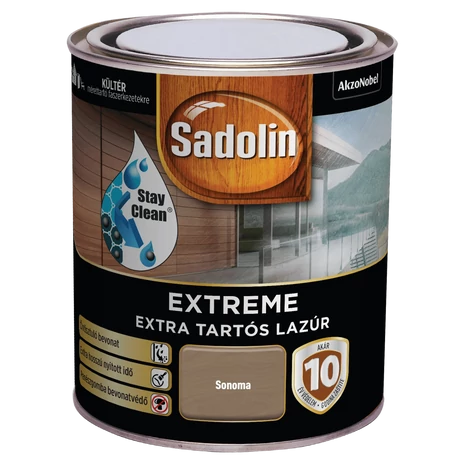 Sadolin Extreme Vastaglazúr 0,7 L Sonoma