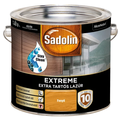 Sadolin Extreme Vastaglazúr 2,5 L Fenyő