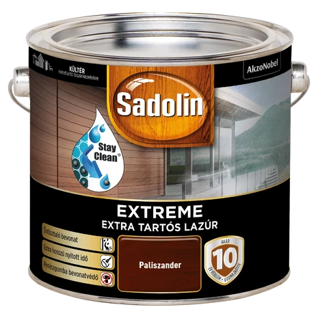 Sadolin Extreme Vastaglazúr 2,5 L Paliszander