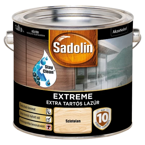 Sadolin Extreme Vastaglazúr 2,5 L Színtelen