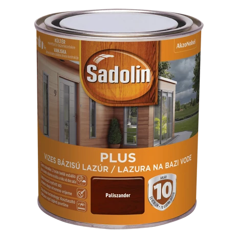 Sadolin Plus Vastaglazúr 0,75 L Paliszander